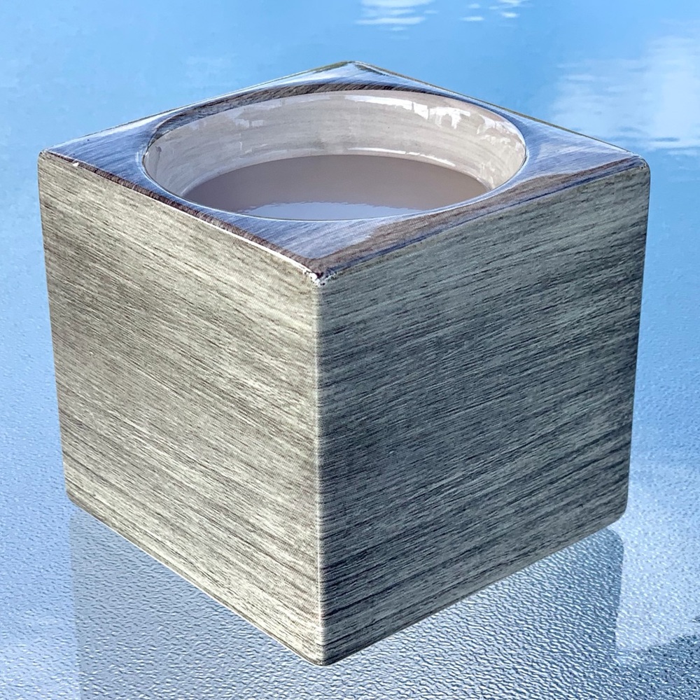 Gold Canyon Tabletop Square Gray Scent Pod Warmer